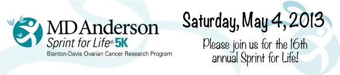 sprint for life 2013 banner